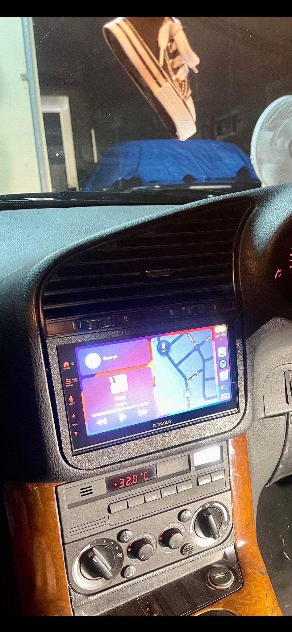 BMW E36 Double Din Display Fascia Panel Bezel