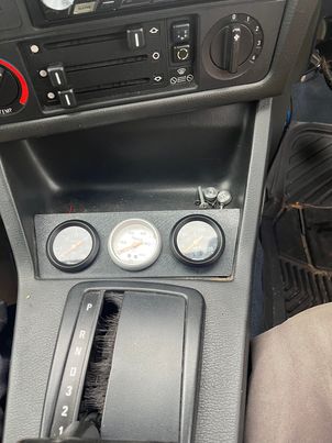 BMW E30 Ashtray Gauge Mount