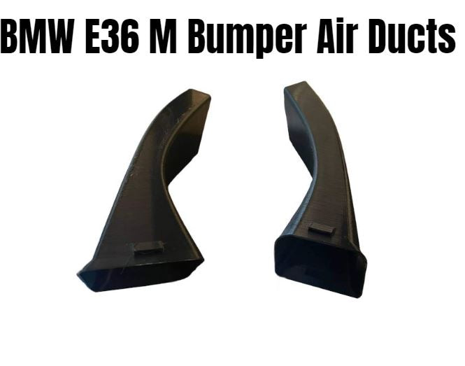 BMW E36 M Bumper Brake Ducts