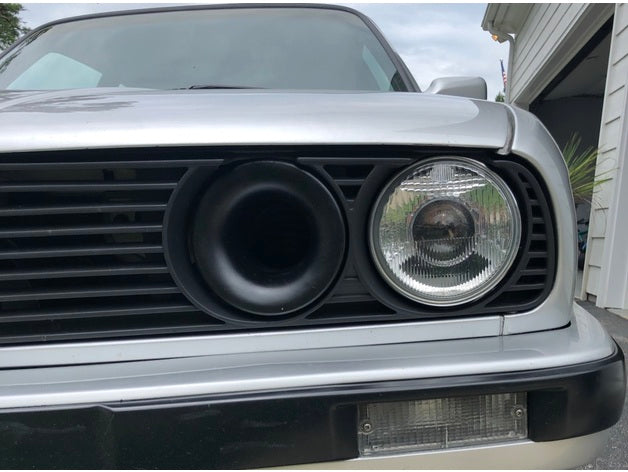 BMW E30 Headlight Ducts